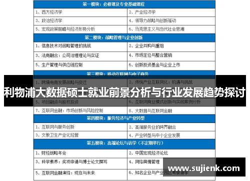 利物浦大数据硕士就业前景分析与行业发展趋势探讨